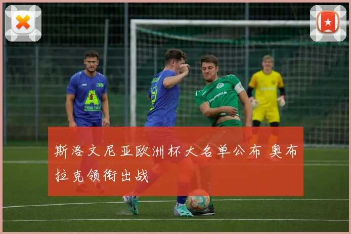 斯洛文尼亚欧洲杯大名单公布 奥布拉克领衔出战