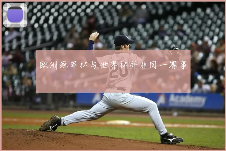 欧洲冠军杯与世界杯并非同一赛事